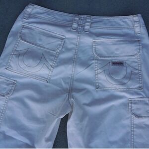 True Religion Military Cargo Pant 30x30 Men Light Tan